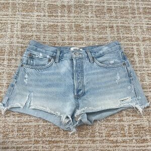 ❌SOLD ❌AGOLDE Parker Women's Denim Cut Off Shorts